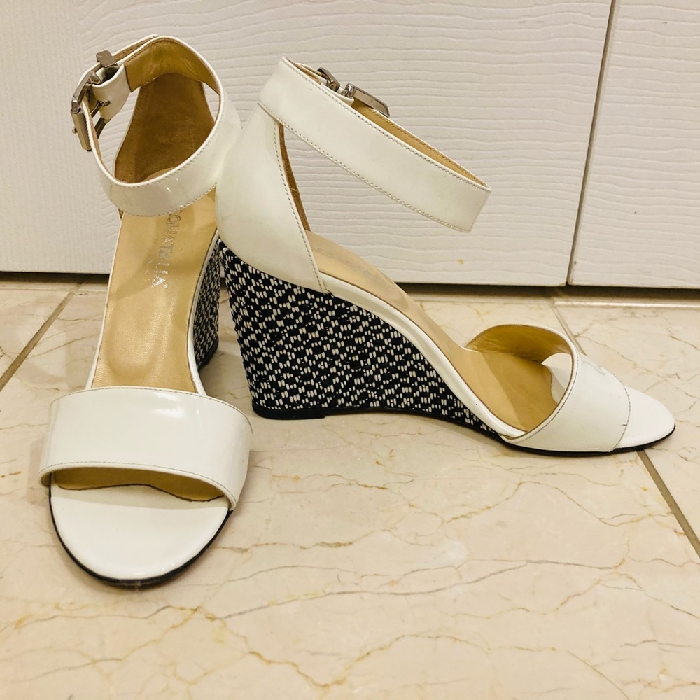 Aquatalia detailed wedge